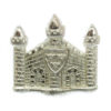Cambridgeshire Regiment Officer's Silvered Collar Badge