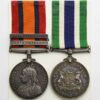 Queen's South Africa Medal (Clasps - Cape Colony, South Africa 1902) & South Africa Police Good Service Medal - Tpr. Labuschagne, Cape Colonial Forces