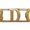 3rd Dragoon Guards (3DG) Shoulder Title
