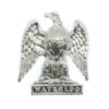 Royal Scots Greys Anodised (Staybrite) Collar Badge
