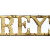 Royal Scots Greys (GREYS) Shoulder Title