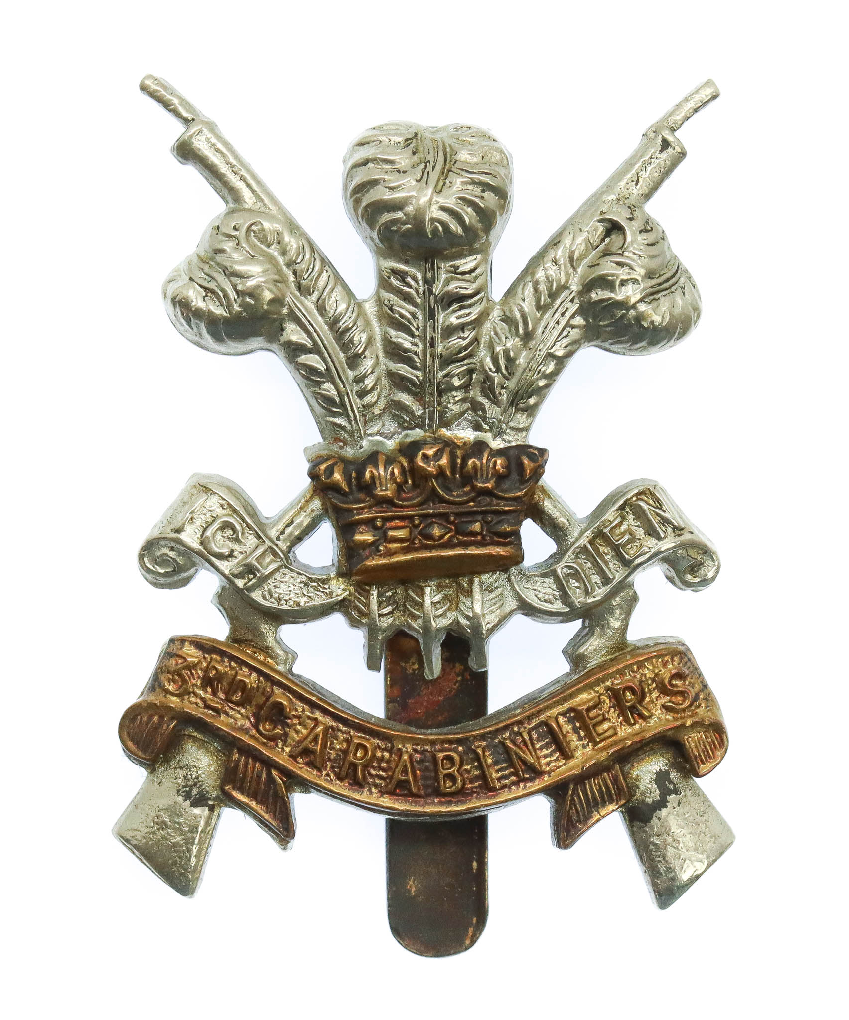 3rd Carabiniers (Prince of Wales's Dragoon Guards) Cap Badge