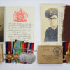 WW2 Air Crew Europe Casualty Medal Group & Devonshire Regiment Officer's Medal Group to the Griffiths-Buchanan Brothers