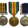 East and West Africa Medal (Clasp - Benin 1897), WW1 Victory Medal and LS&GC Medal Group of Three - Chief Petty Officer F.A. Newing, Royal Navy (Drowned as a Result of the Capsizing of a Ships Cutter in a Blizzard 28/3/16)