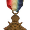 WW1 1914 Mons Star - Pte. H. Lane, 1st Bn. East Kent Regiment