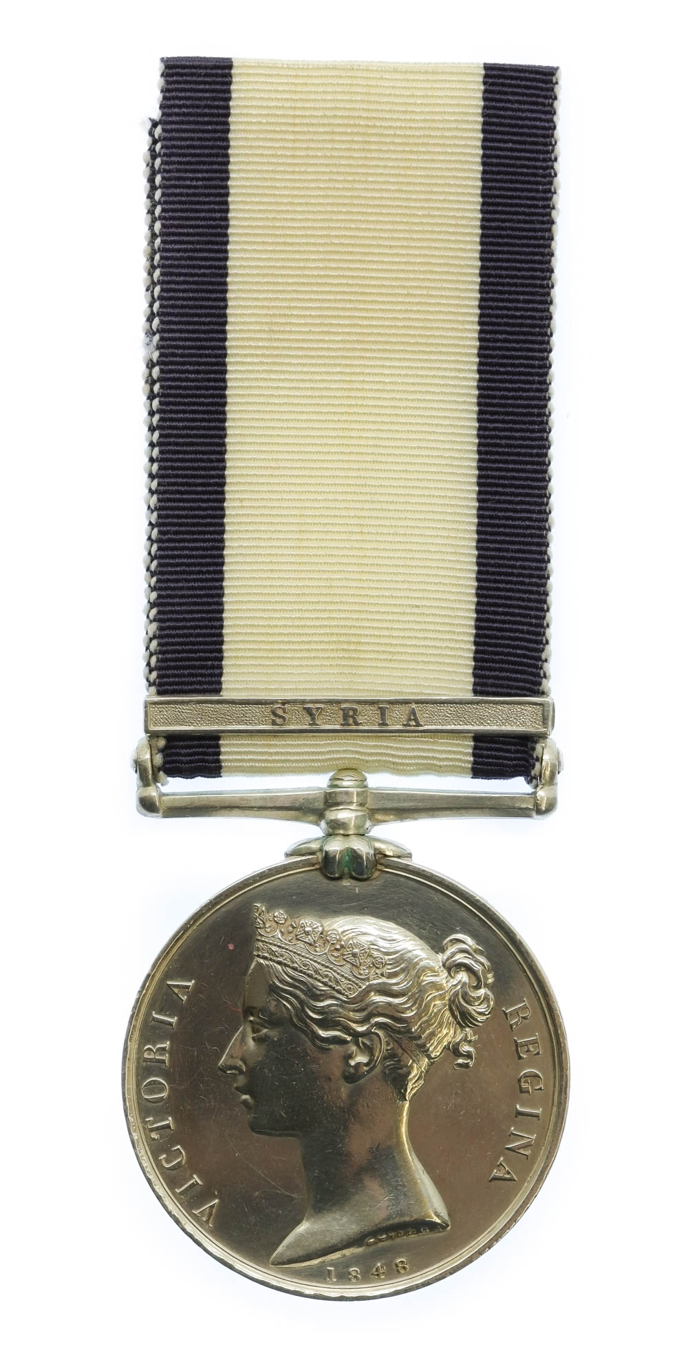 Naval General Service 1793-1840 (Clasp - Syria) - Ordinary Seaman Alfred Ford, H.M.S. Hastings