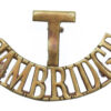 Cambridgeshire Regiment Territorial Bn. (T/CAMBRIDGE) Shoulder Title