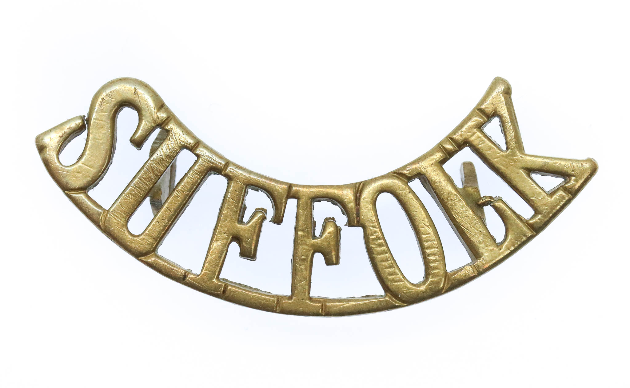 Suffolk Regiment (SUFFOLK) Shoulder Title