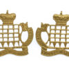 Pair of Royal Gloucestershire Hussars Collar Badges