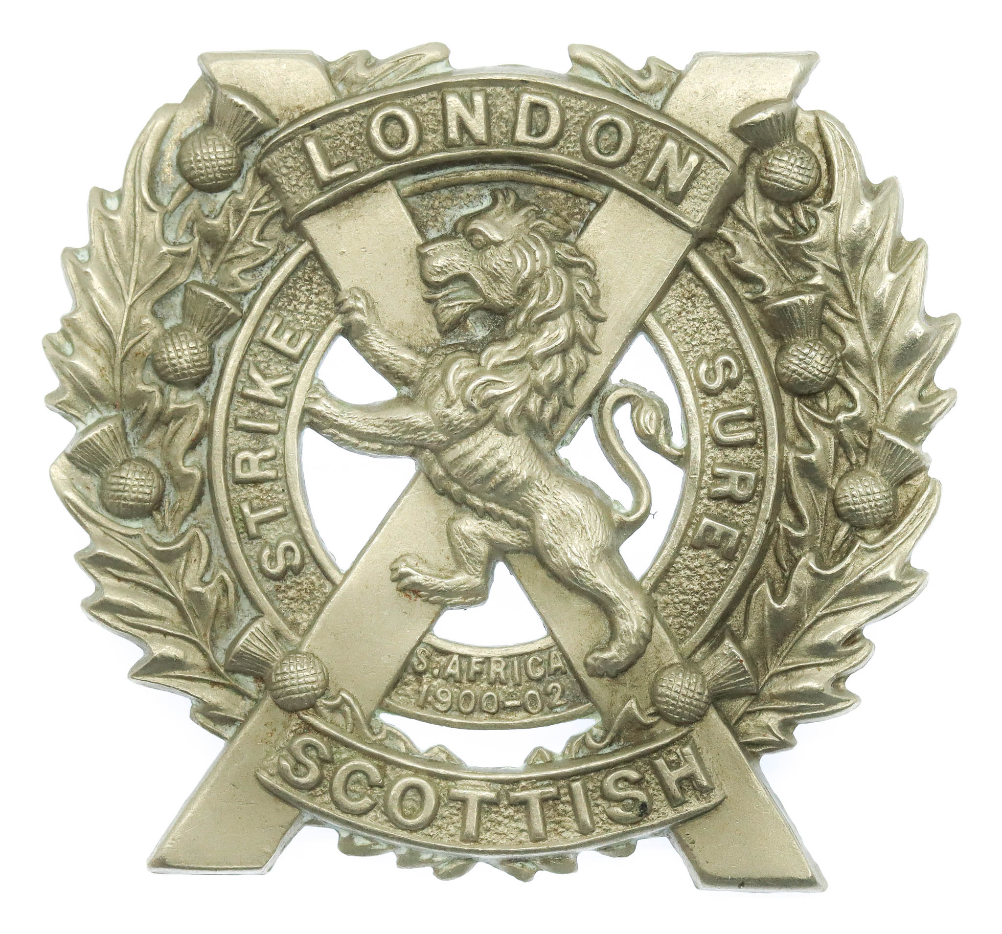 London Scottish Cap Badge
