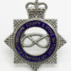 Staffordshire County & Stoke on Trent Constabulary Senior Officer's Enamelled Cap Badge - Queen's Crown