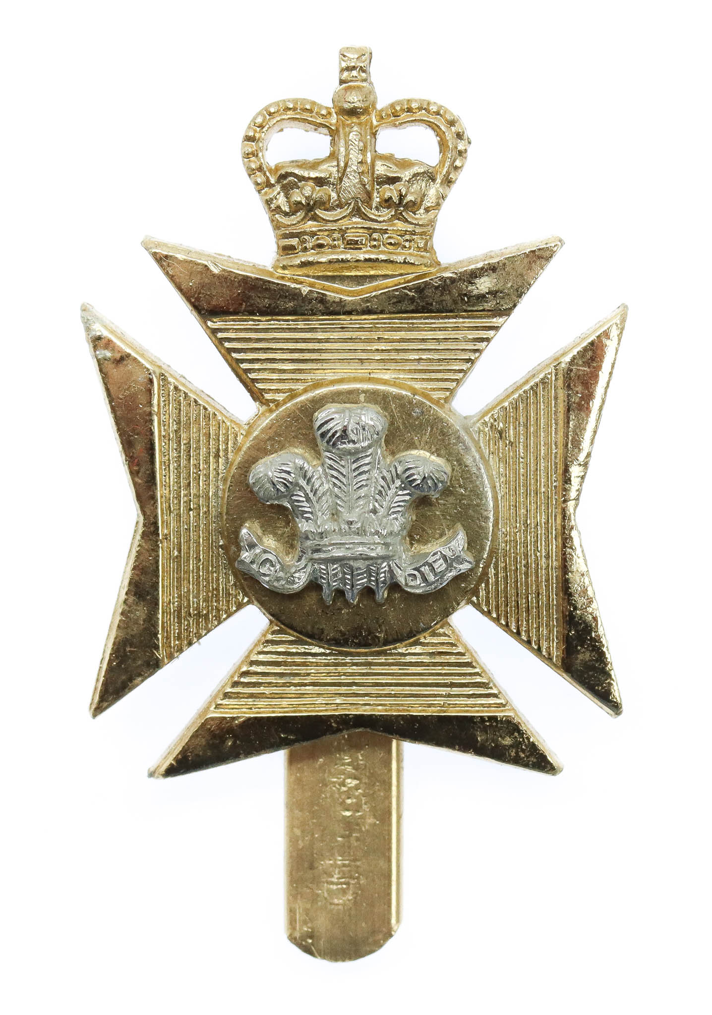 Royal Wiltshire Territorials Anodised (Staybrite) Cap Badge