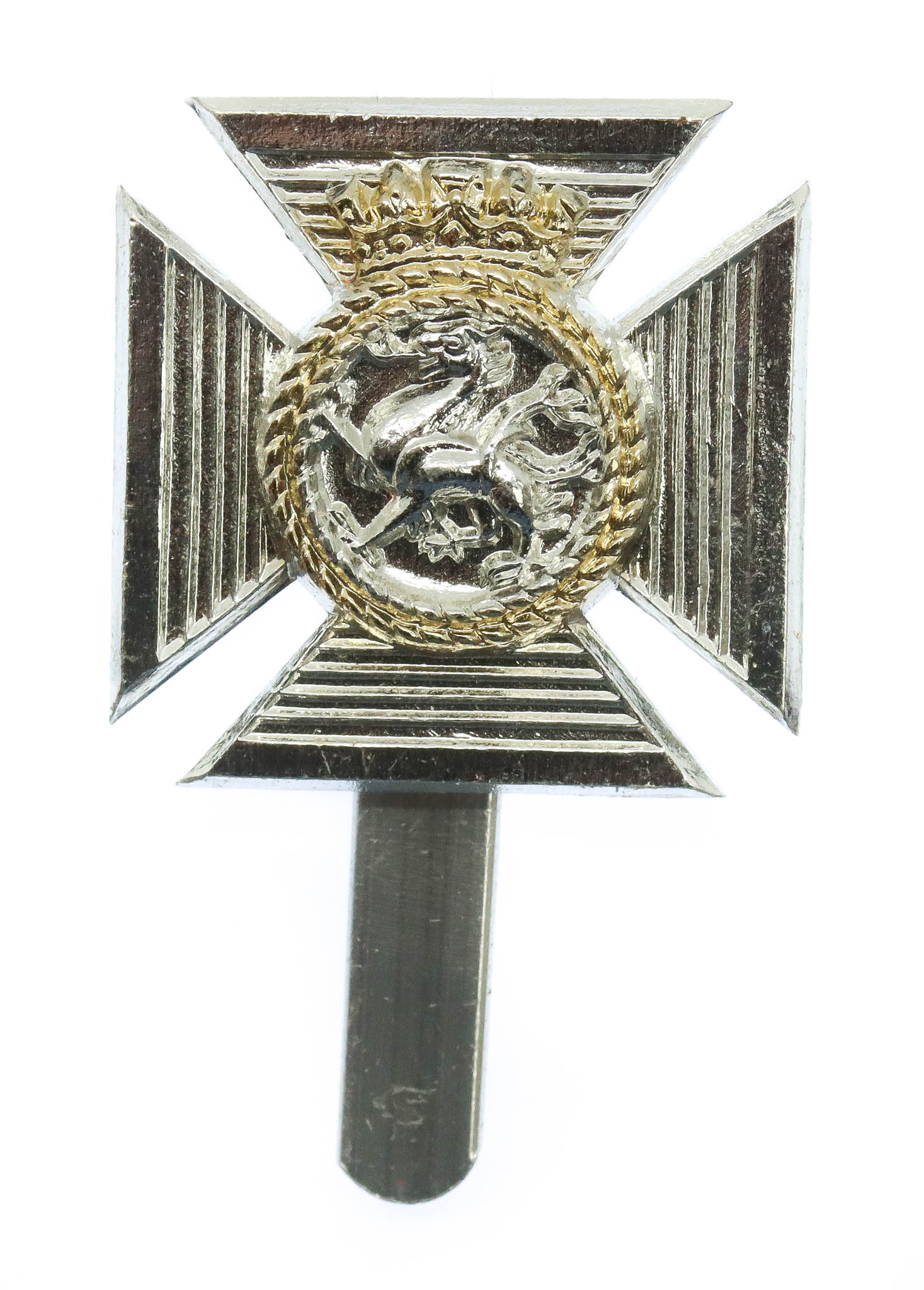 Duke of Edinburgh's Regiment Anodised (Staybrite) Cap Badge