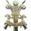 3rd Carabiniers (Prince of Wales's Dragoon Guards) Anodised (Staybrite) Cap Badge