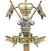 9th/12th Royal Lancers Anodised (Staybrite) Cap Badge
