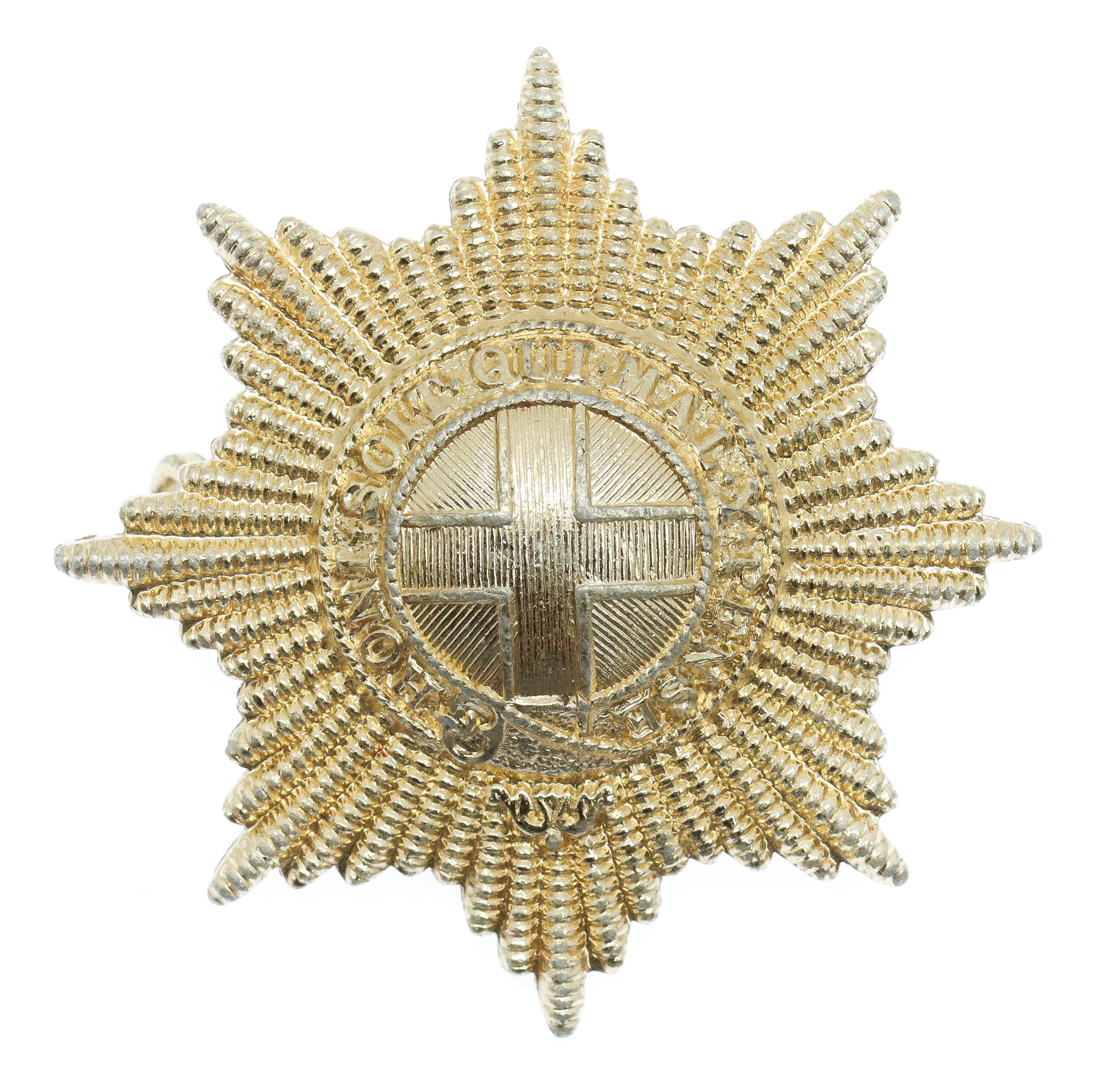 Coldstream Guards Anodised (Staybrite) Cap Badge