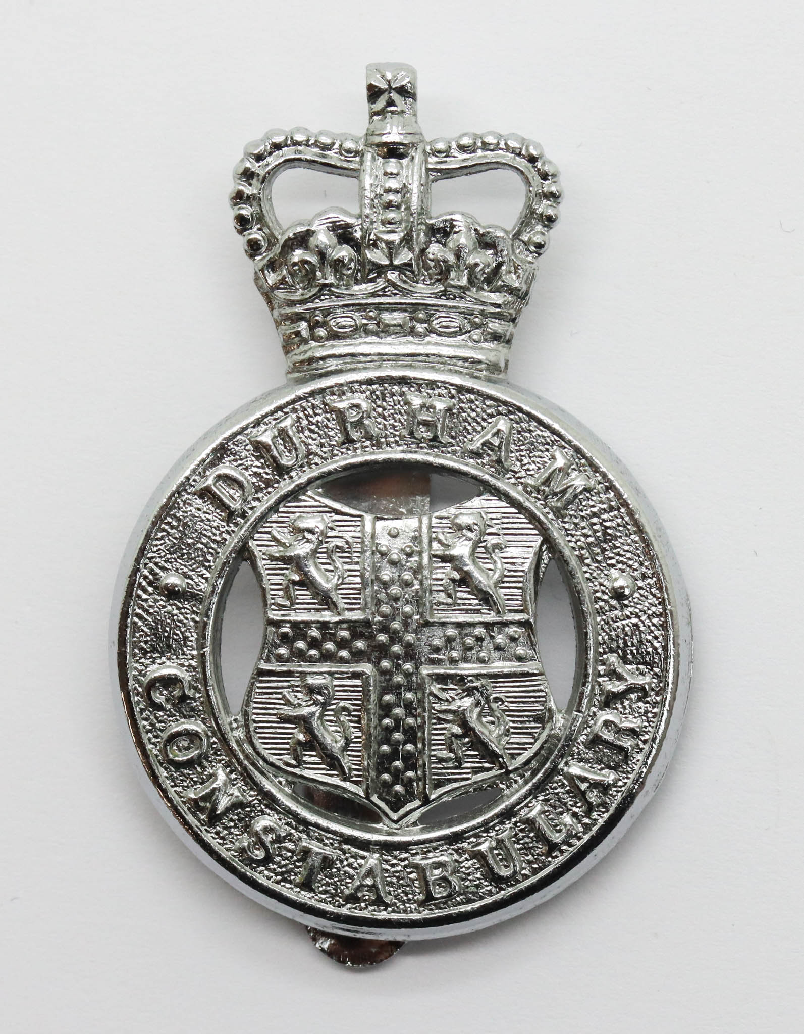 Durham Constabulary Cap Badge - Queen's Crown