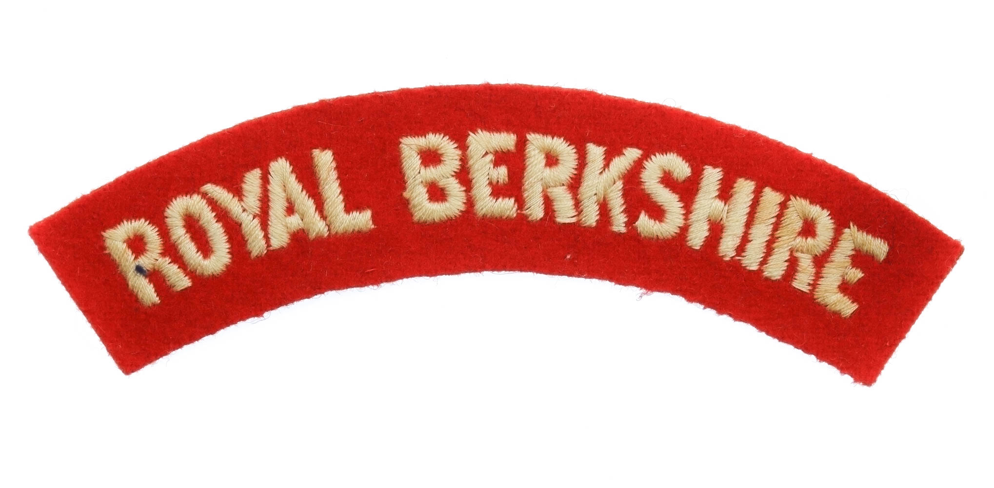 Royal Berkshire Regiment (ROYAL BERKSHIRE) Cloth Shoulder Title