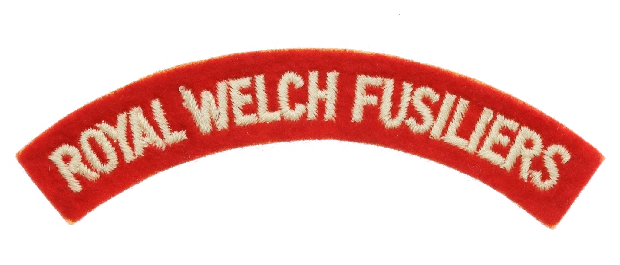 Royal Welch Fusiliers (ROYAL WELCH FUSILIERS) Cloth Shoulder Title