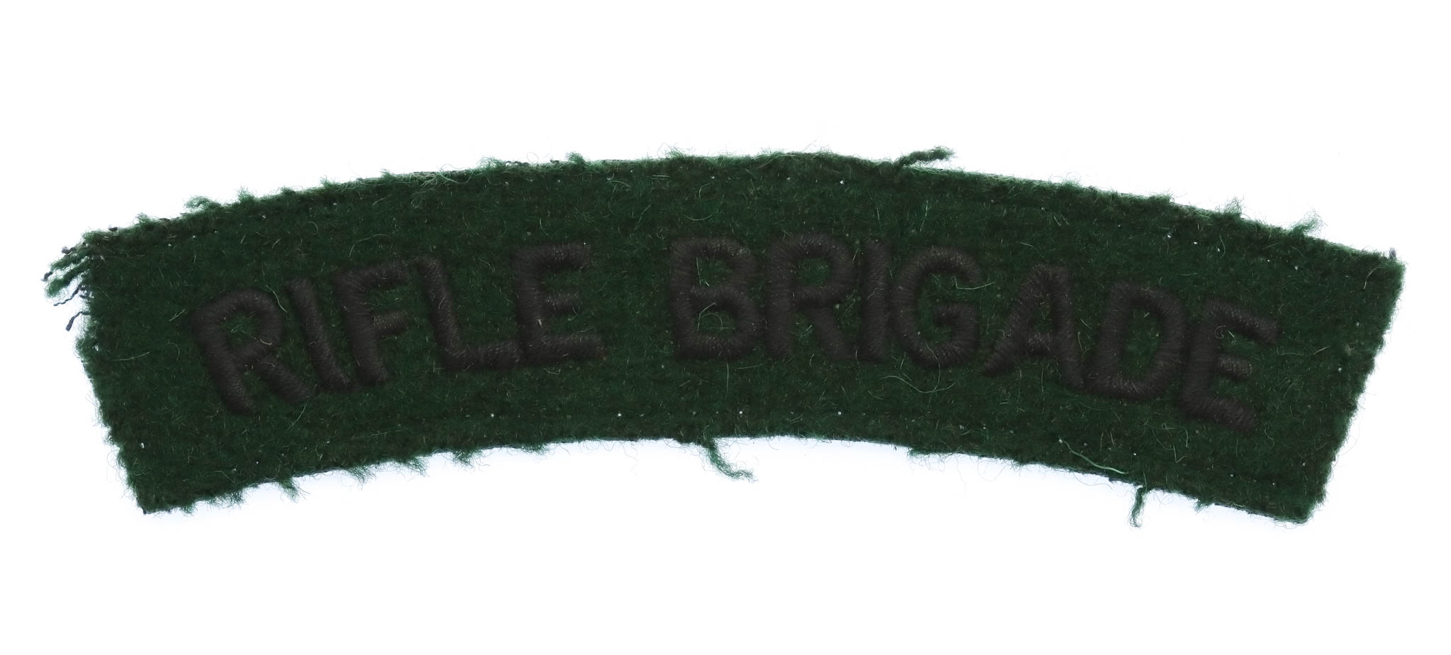 Rifle Brigade (RIFLE BRIGADE) Cloth Shoulder Title