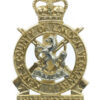 Kent & County of London Yeomanry (Sharpshooters) Anodised (Staybrite) Cap Badge