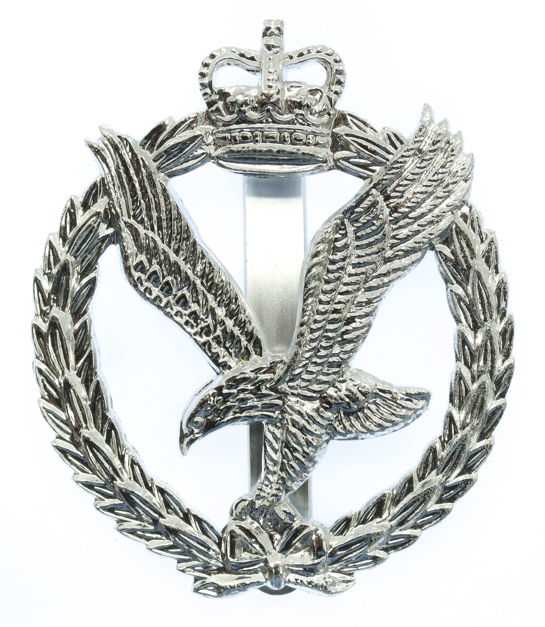 Army Air  Corps Anodised (Staybrite) Cap Badge