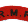 Royal Military Police (R.M.P.) Cloth Shoulder Title