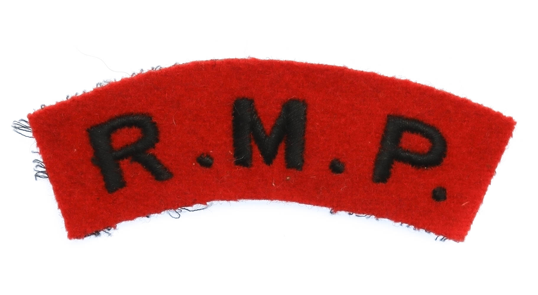 Royal Military Police (R.M.P.) Cloth Shoulder Title