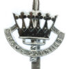 Home Counties Brigade Anodised (Staybrite) Cap Badge