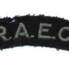 Royal Army Educational Corps (R.A.E.C.) Cloth Shoulder Title