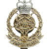 Lancastrian Brigade Anodised (Staybrite) Cap Badge