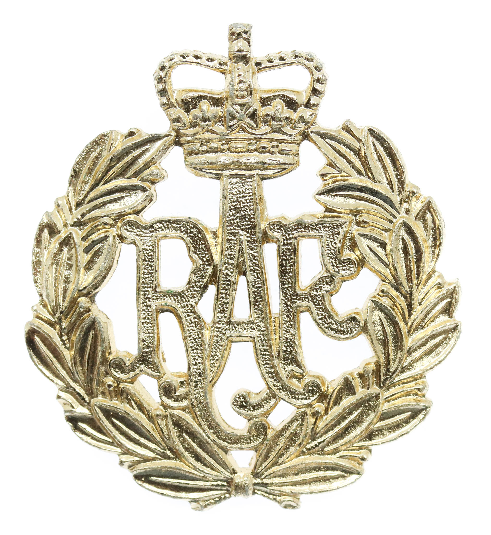 Royal Air Force (R.A.F.) Anodised (Staybrite) Cap Badge
