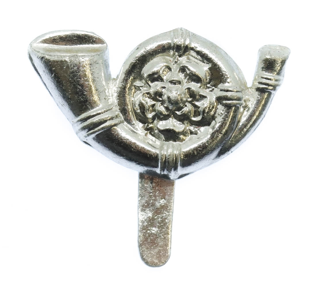King's Own Yorkshire Light Infantry (K.O.Y.L.I.) Anodised (Staybrite) Cap Badge