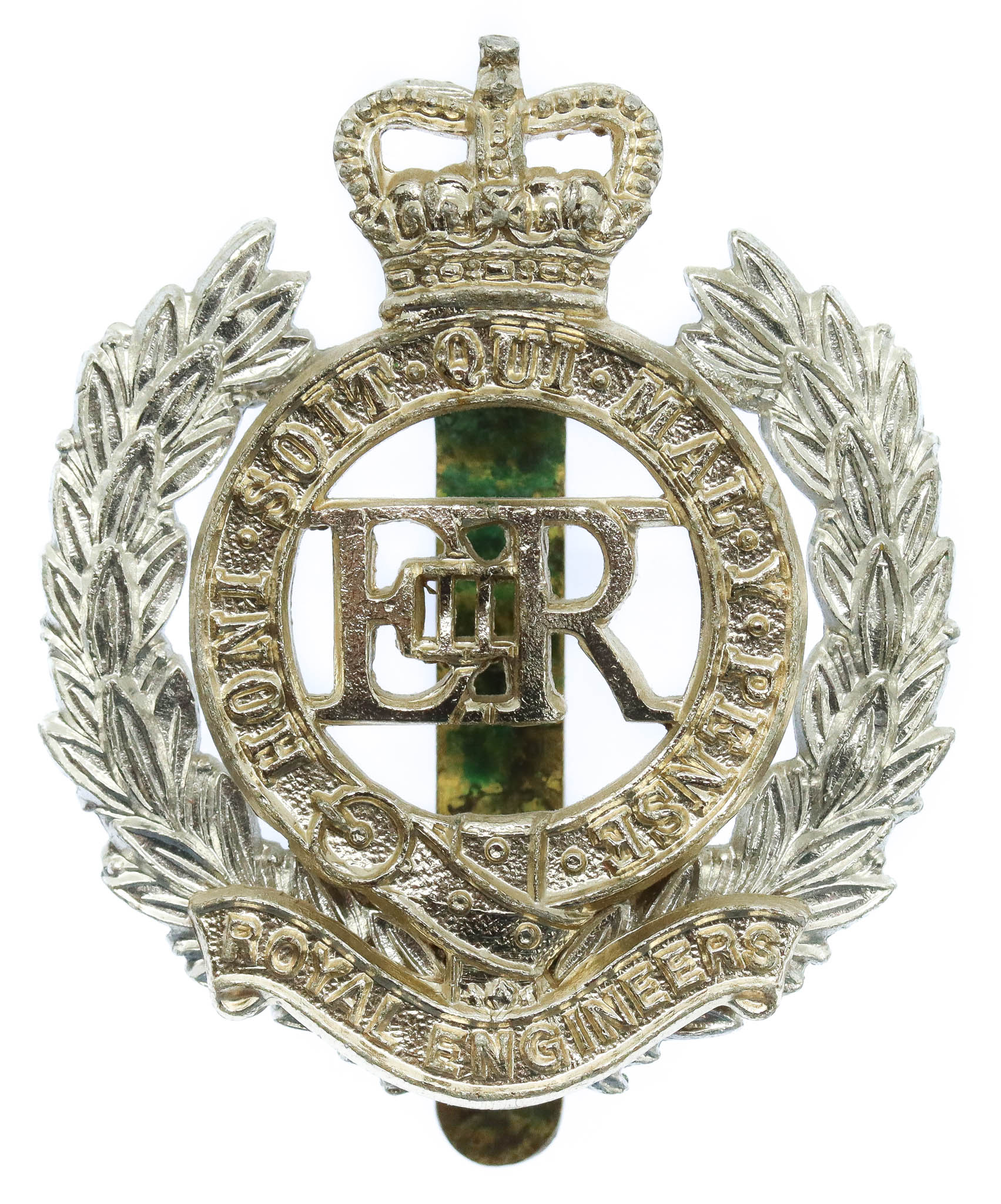 Royal Engineers Anodised (Staybrite) Cap Badge