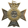 Light Dragoons Anodised (Staybrite) Cap Badge