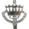 Home Counties Brigade Anodised (Staybrite) Cap Badge