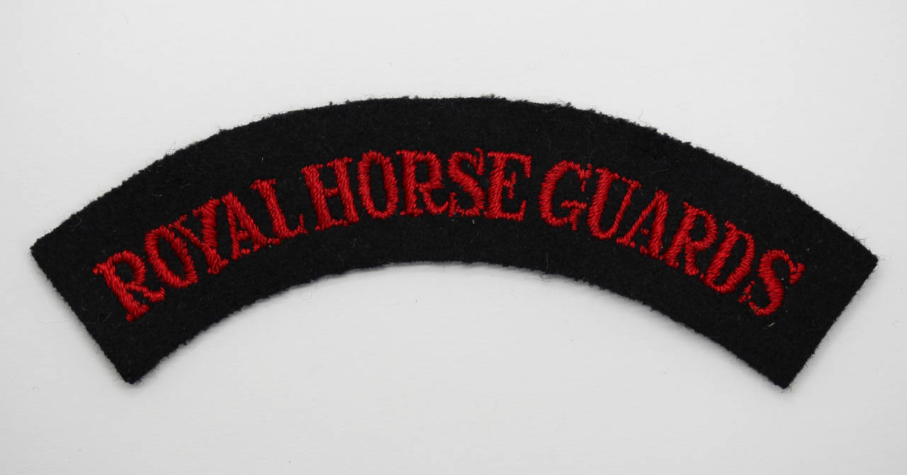 Royal Horse Guards (ROYAL HORSE GUARDS) Cloth Shoulder Title