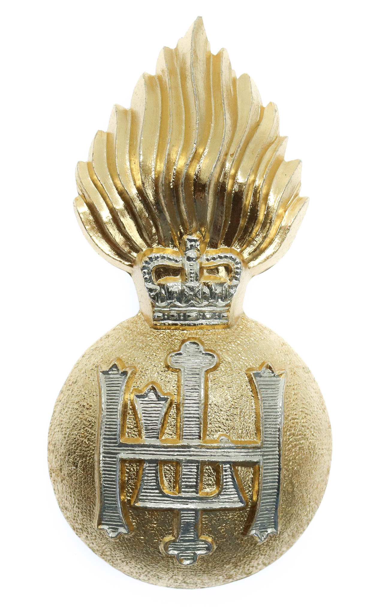 Royal Highland Fusiliers Anodised (Staybrite) Cap Badge