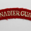 Grenadier Guards (GRENADIER GUARDS) Cloth Shoulder Title