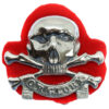 17th/21st Lancers Anodised (Staybrite) Cap Badge