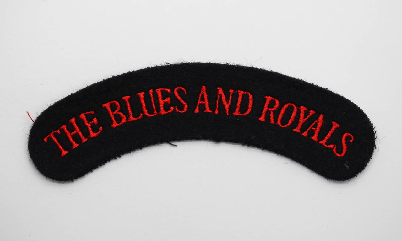 The Blues & Royals (THE BLUES AND ROYALS) Cloth Shoulder Title
