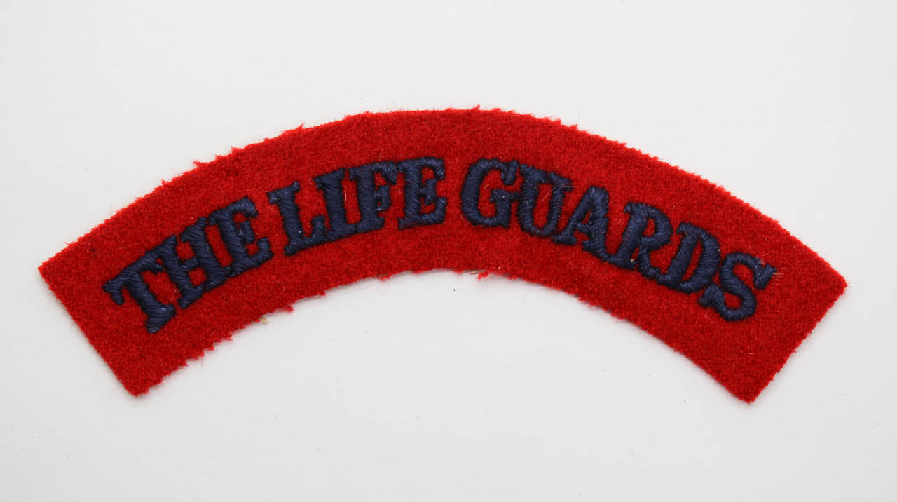 The Life Guards (THE LIFE GUARDS) Cloth Shoulder Title