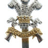 3rd Carabiniers (Prince of Wales's Dragoon Guards) Anodised (Staybrite) Cap Badge