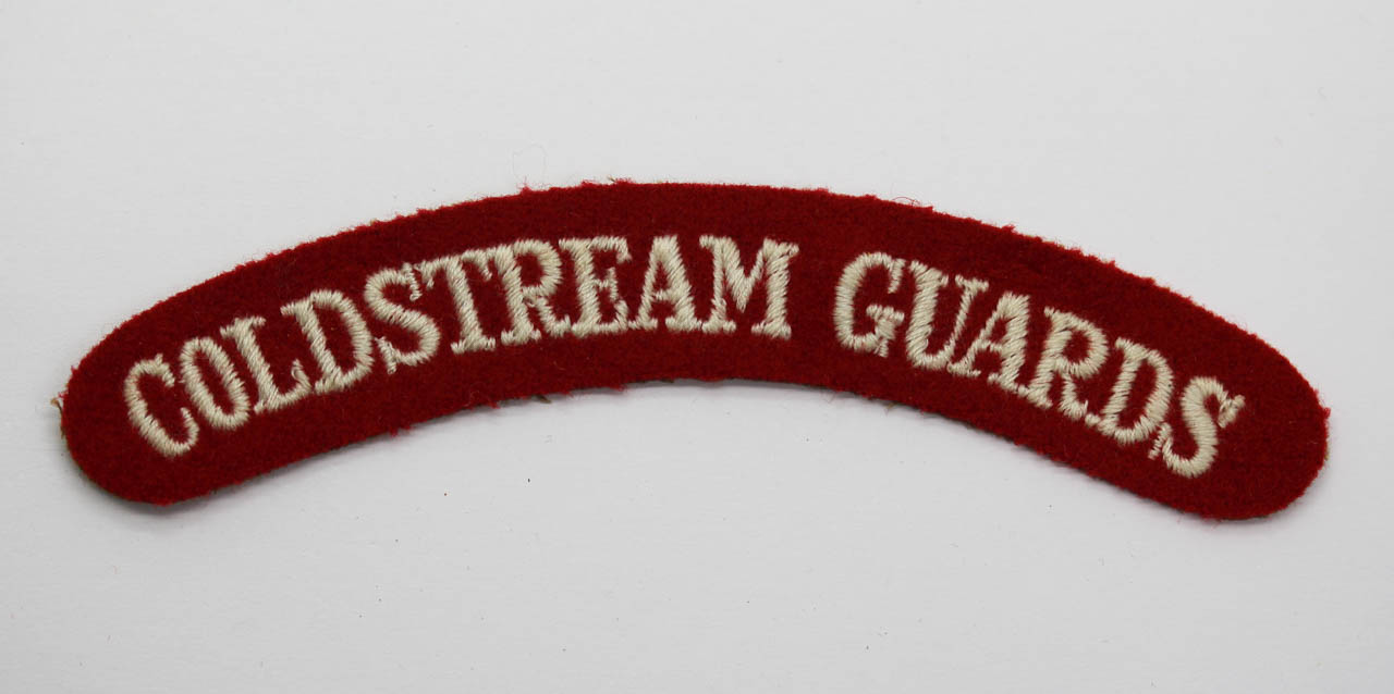 Coldstream Guards (COLDSTREAM GUARDS) Cloth Shoulder Title