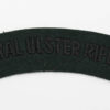 Royal Ulster Rifles (ROYAL ULSTER RIFLES) Cloth Shoulder Title