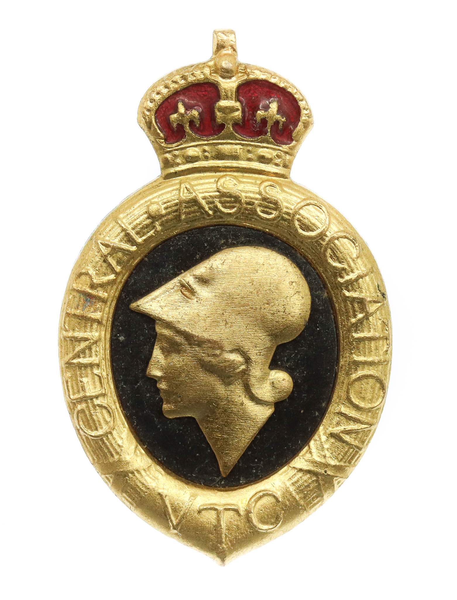 WWI Volunteer Training Corps (V.T.C.) Central Association Lapel Badge