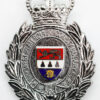 West Mercia Constabulary Wreath Helmet Plate - Queen's Crown