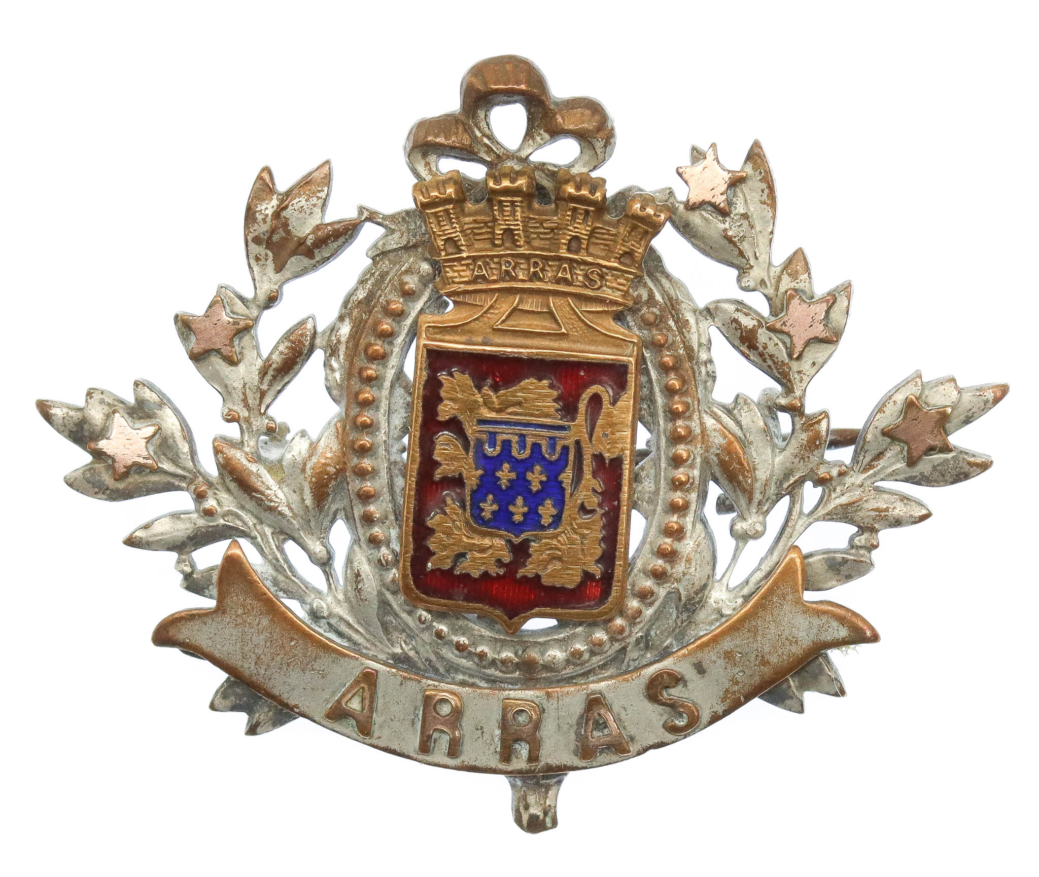 WWI Battle of Arras Sweetheart Brooch