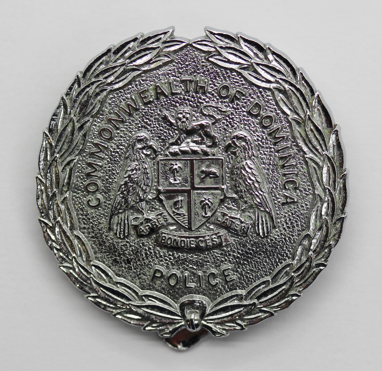 Commonwealth of Dominica Police Cap Badge
