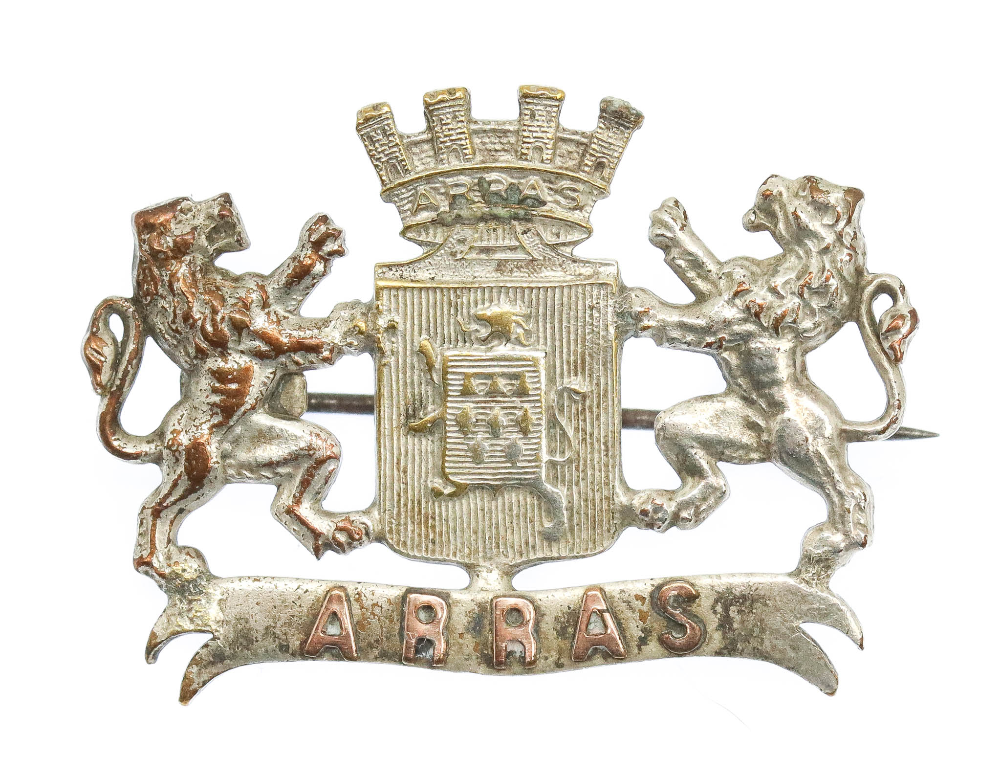 WWI Battle of Arras Sweetheart Brooch